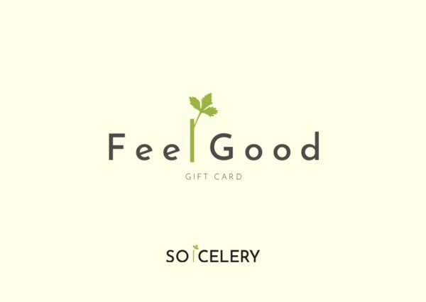 Celery juice gift card