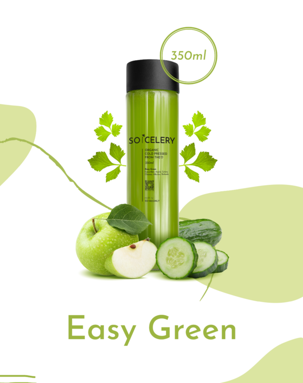 Easy Green (Celery, Green Apple, Cucumber)